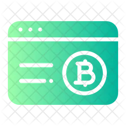 Website Bitcoin  Icon