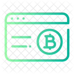 Website Bitcoin  Icon