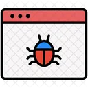 Website Bug Bug Webpage Icon