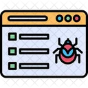 Bug Computer Technology Icon