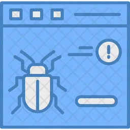 Website bug  Icon