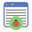 Bug Virus Website Icon