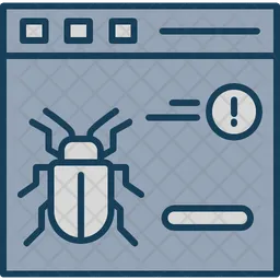 Website bug  Icon