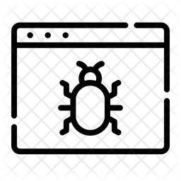 Website Bug  Icon