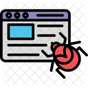 Website Bug Website Bug Icon