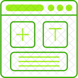 웹사이트 빌더  아이콘