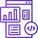 Website Chart  Icon