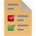 Website Checklist App Essential Icon