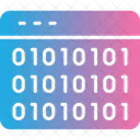 Website Code Binary Coding Icon