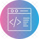 ウェブサイトコード アイコン