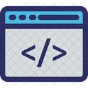 Website Coding Html Hypertext Markup Language Icon