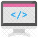 Website Coding  Icon