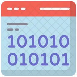 Website Coding  Icon