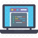 Website Coding  Icon