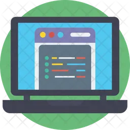 Website Coding  Icon