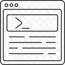 Website Coding Icon