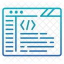 Coding Program Big Data Icon