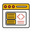 Website Coding Programming Web Development Icon