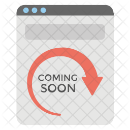 Website Coming Soon Icon - Download in Flat Style