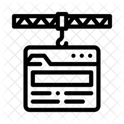 웹사이트 구축  아이콘
