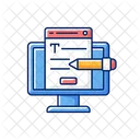 Website Content Webpage Icon