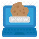Cookie Website Laptop Icon