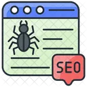 Website crawlability  Icon