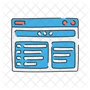 Website Dashboard Web Analytics Seo Performance Icon
