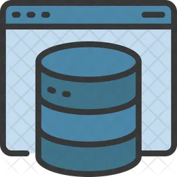 Website Database  Icon