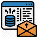 Website Database Website Server Email Icon