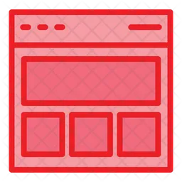 Website Design  Icon