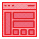 Website Design Website Layout Web Layout Icon