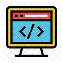 Coding Programming Webpage Icon