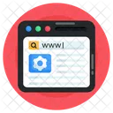 Website Domain Web Browser Web Search Icon