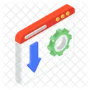 Website Download  Icon
