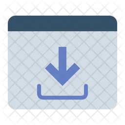 Website Download  Icon