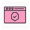 Website Encryption Website Security Data Protection Icon
