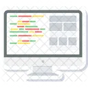 Layout Design Webseite Icon