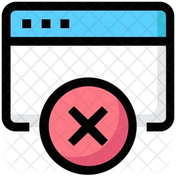 Website Error  Icon