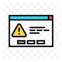 Computer Task Error Icon