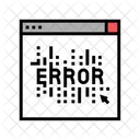 Computer Error Color Icon