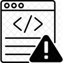 Website Error Error Glitch Icon