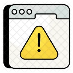 Website Error  Icon