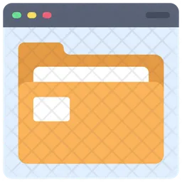 Website Folder  Icon
