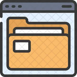 Website Folder  Icon