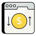 Website-Geld  Symbol