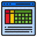 Webpage Website Grid Icon