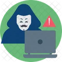 Website Hacker Cybercrime Cybersecurity Icon