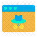 Spionage Web Website Hacker Symbol