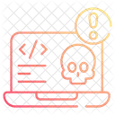ウェブサイトのハッキング  アイコン